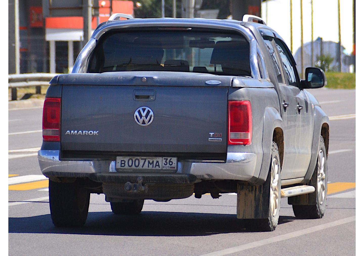 Автомобиль госномер В007МА36