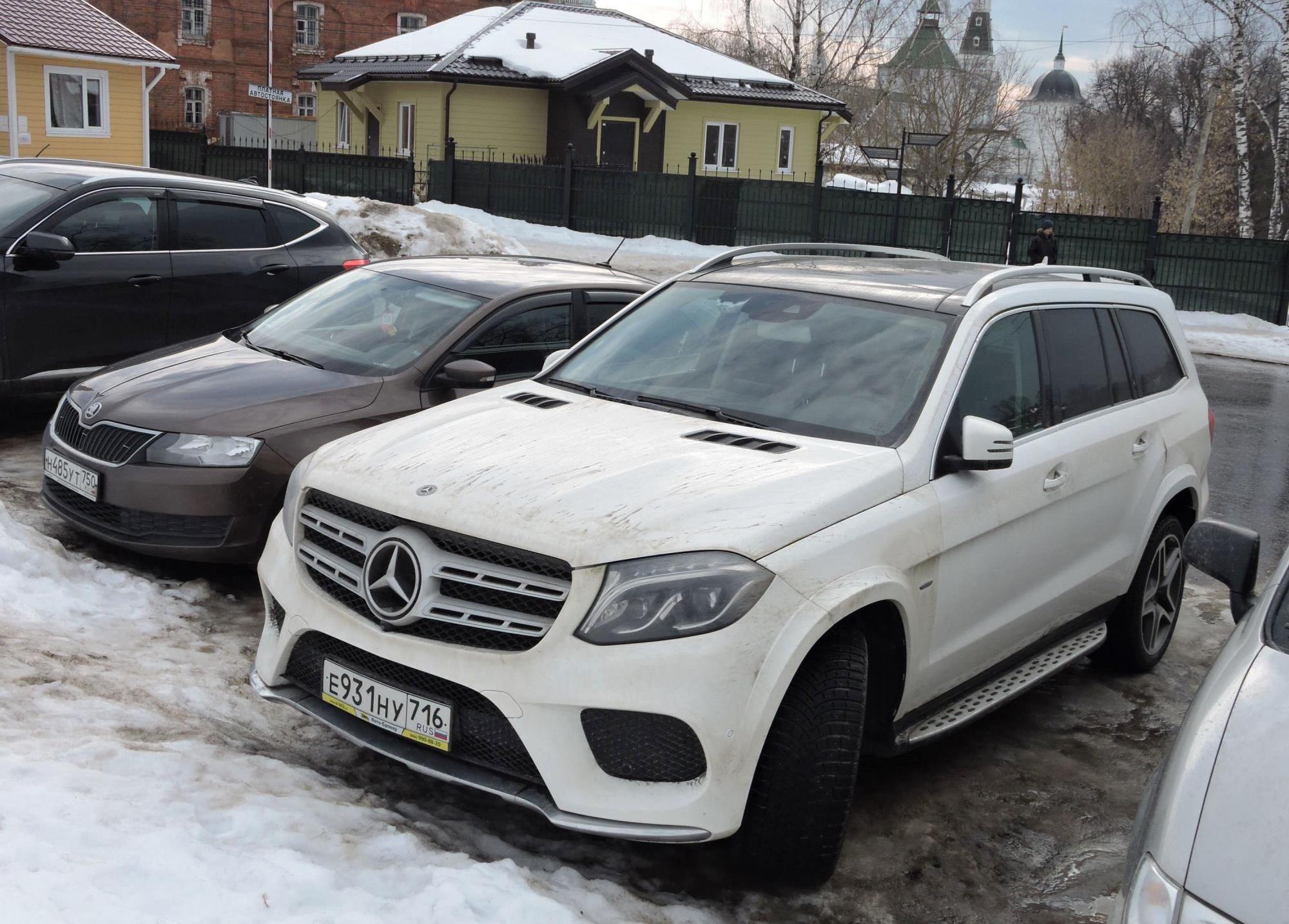 Автомобиль госномер Е931НУ716