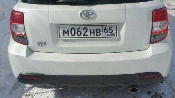 Автомобиль госномер М062НВ65