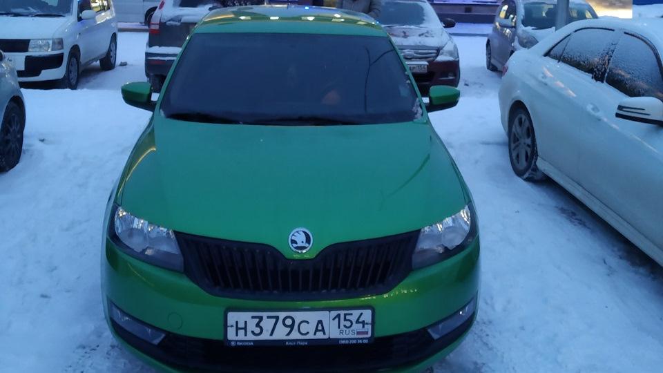 Автомобиль госномер Н379СА154