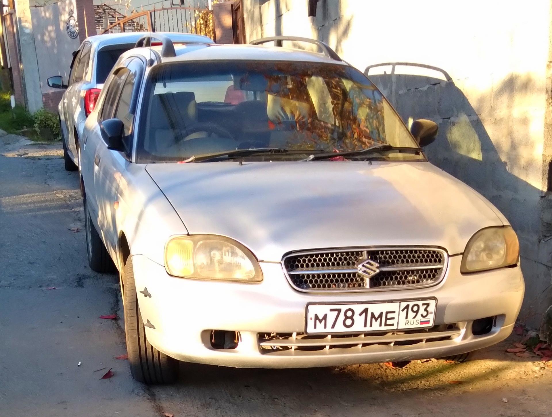 Автомобиль госномер М781МЕ193