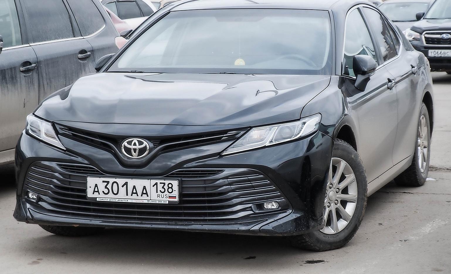 Автомобиль госномер А301АА138