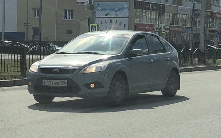 Автомобиль госномер Н177ВХ116