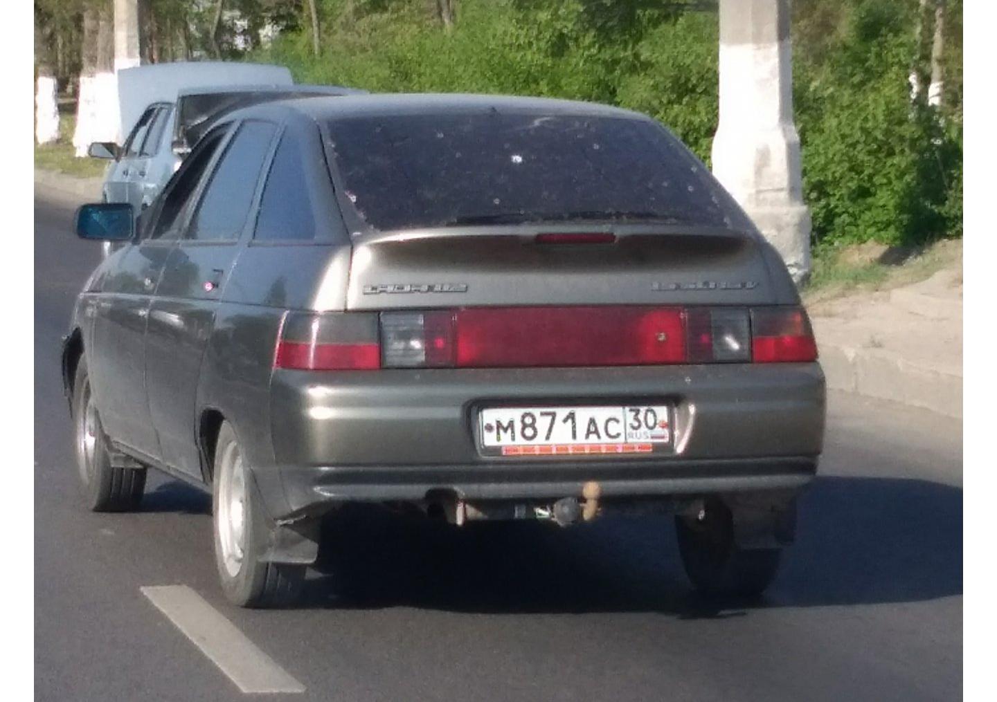 Автомобиль госномер М871АС30