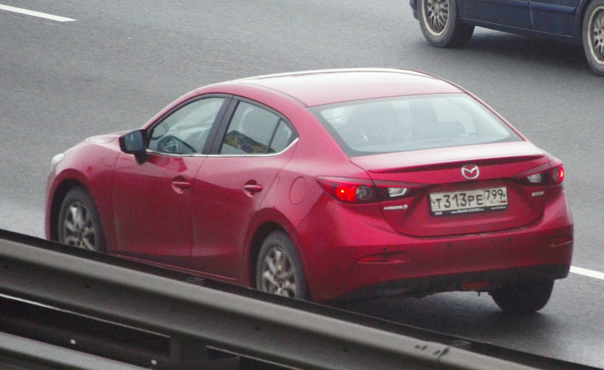 Автомобиль госномер Т313РЕ799