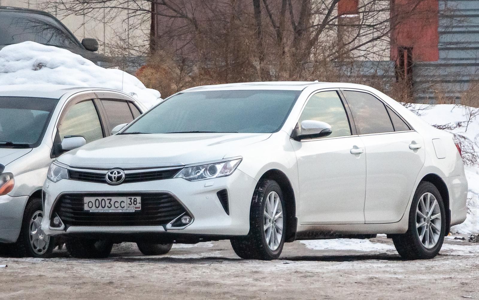 Автомобиль госномер О003СС38