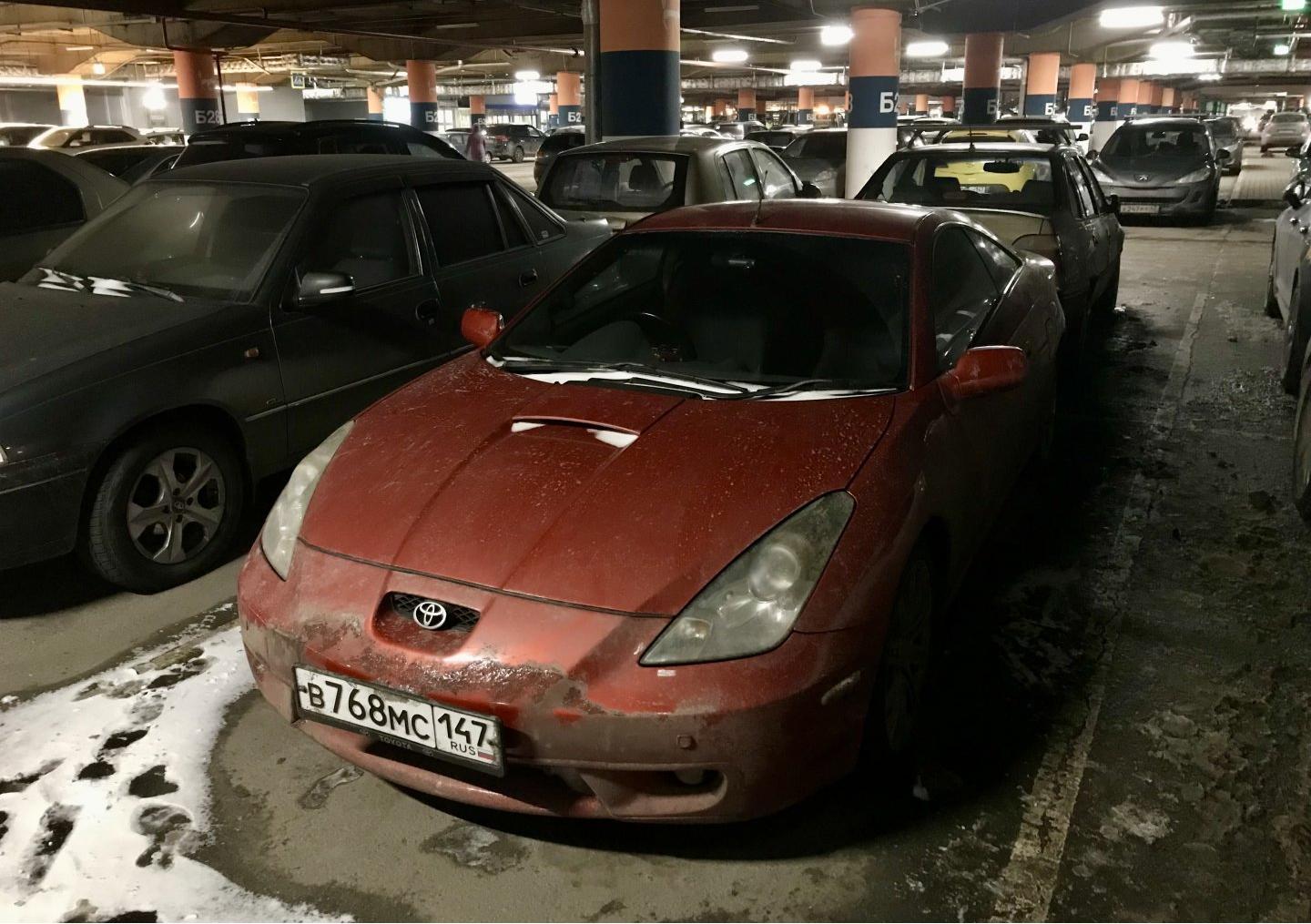 Автомобиль госномер В768МС147