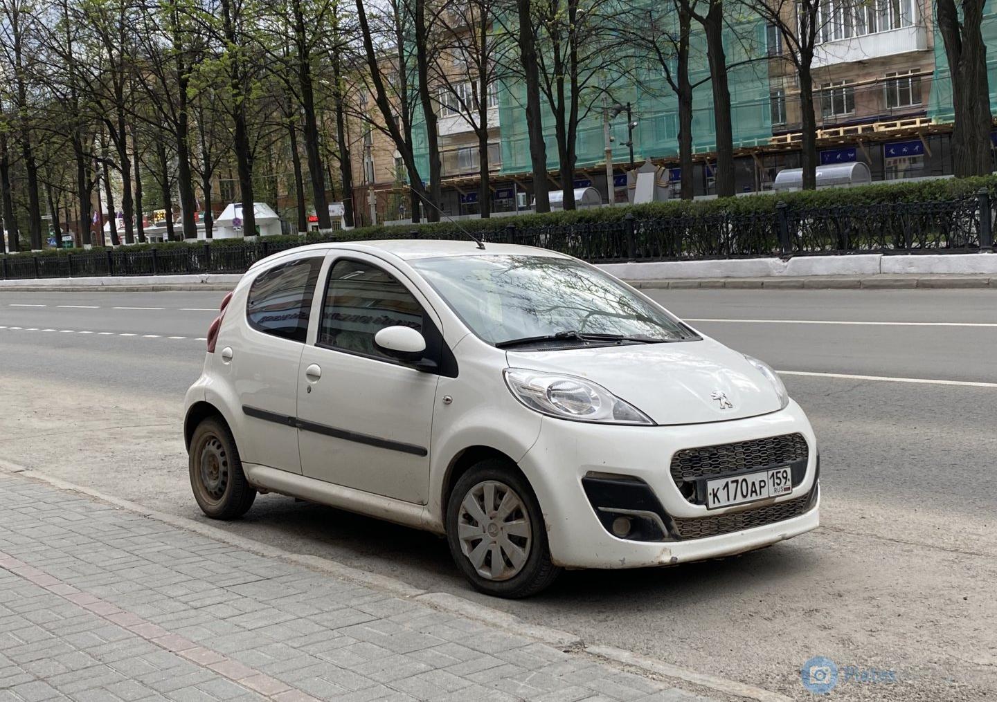 Автомобиль госномер К170АР159