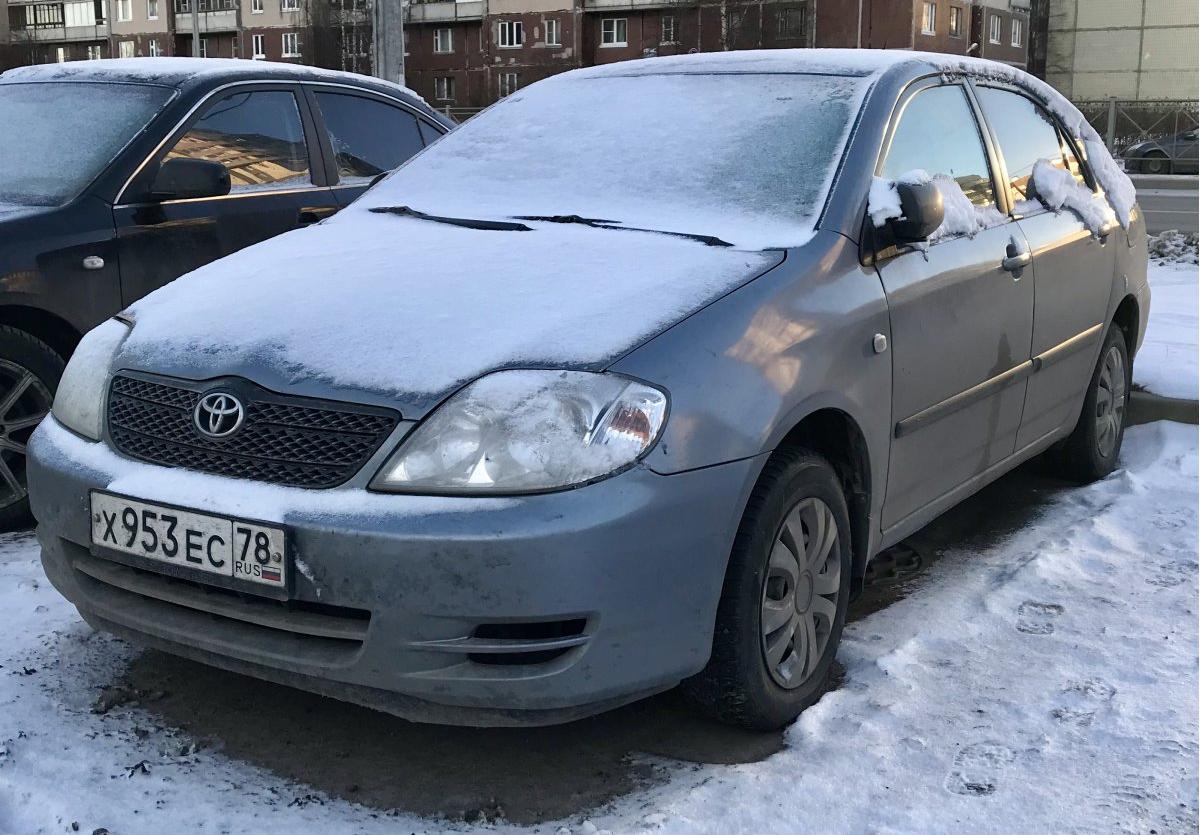 Автомобиль госномер Х953ЕС78
