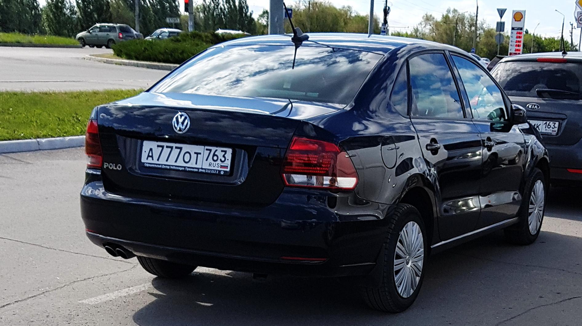 Автомобиль госномер А777ОТ763