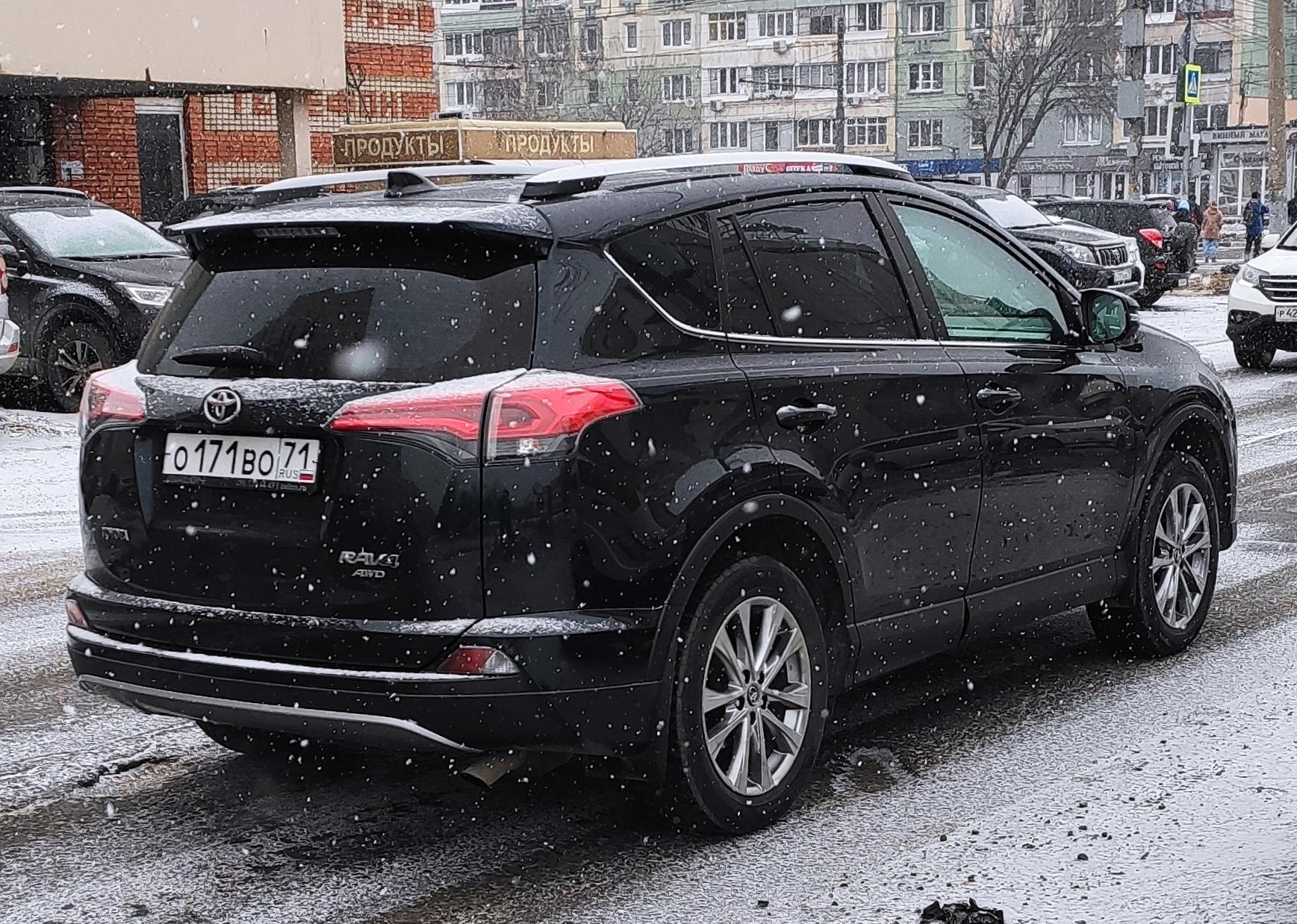 Автомобиль госномер О171ВО71