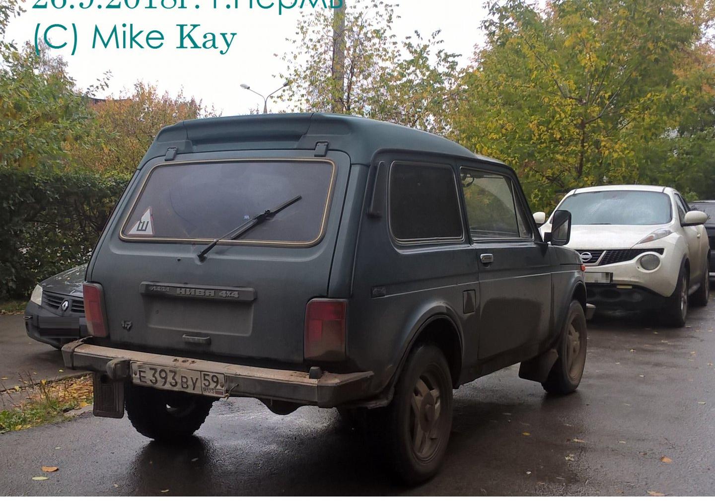 Автомобиль госномер Е393ВУ59