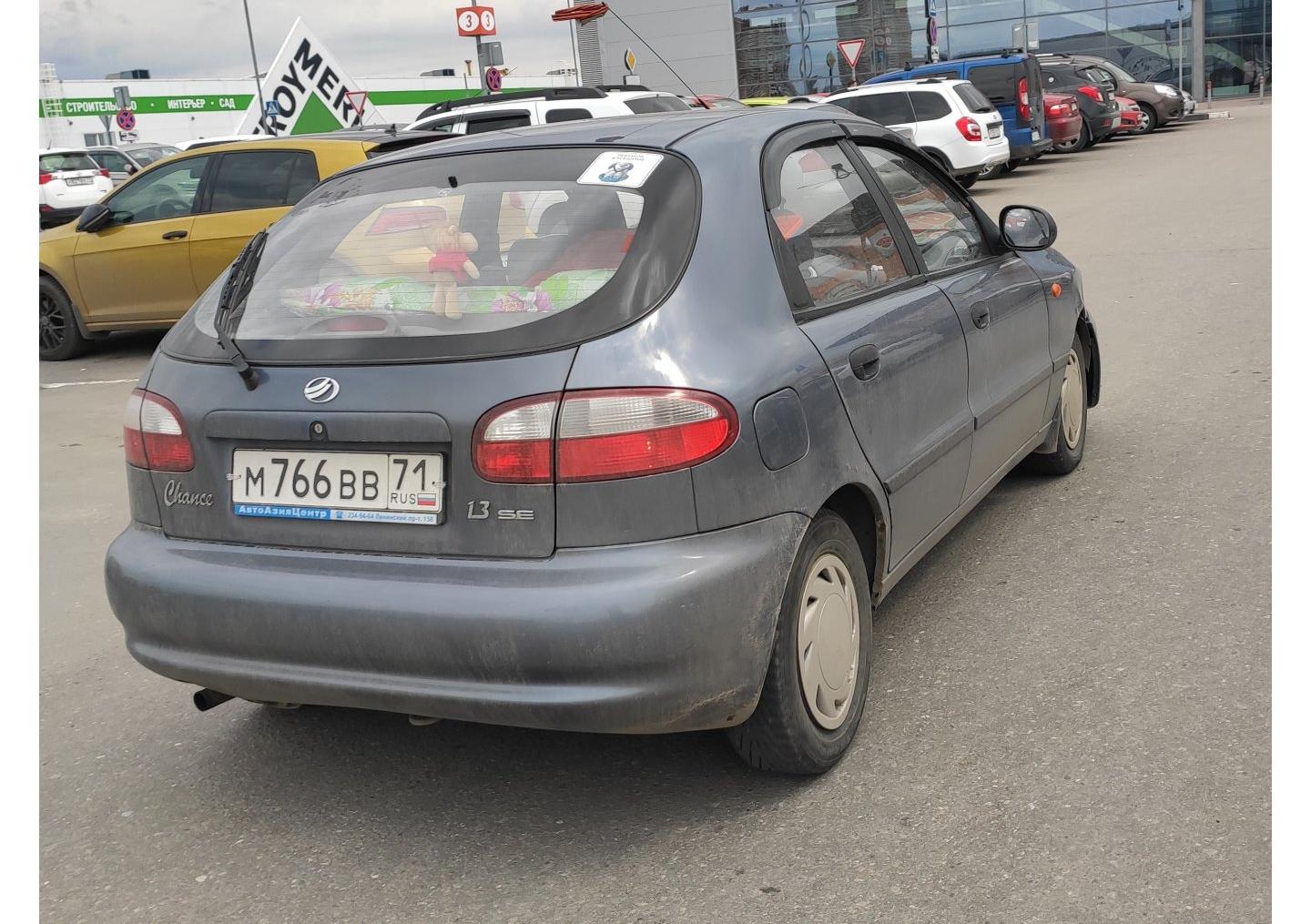 Автомобиль госномер М766ВВ71