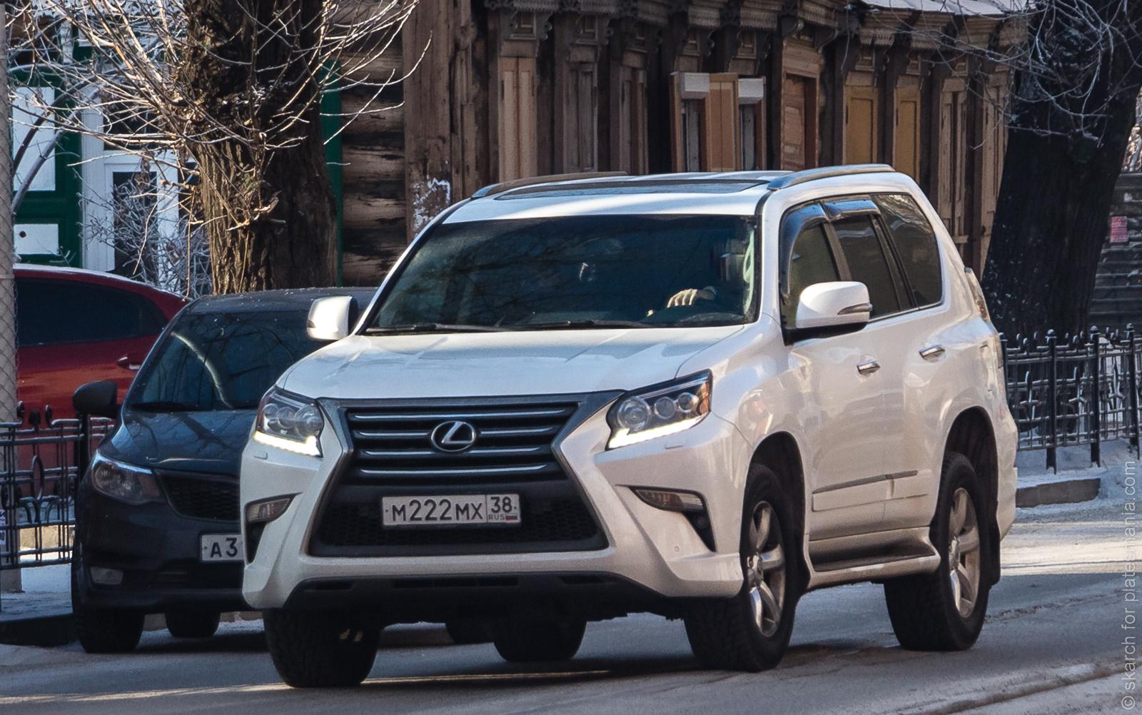 Автомобиль госномер М222МХ38