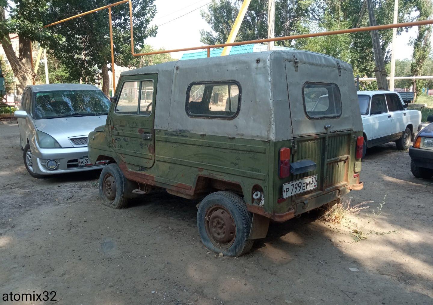 Автомобиль госномер Р799ЕМ30