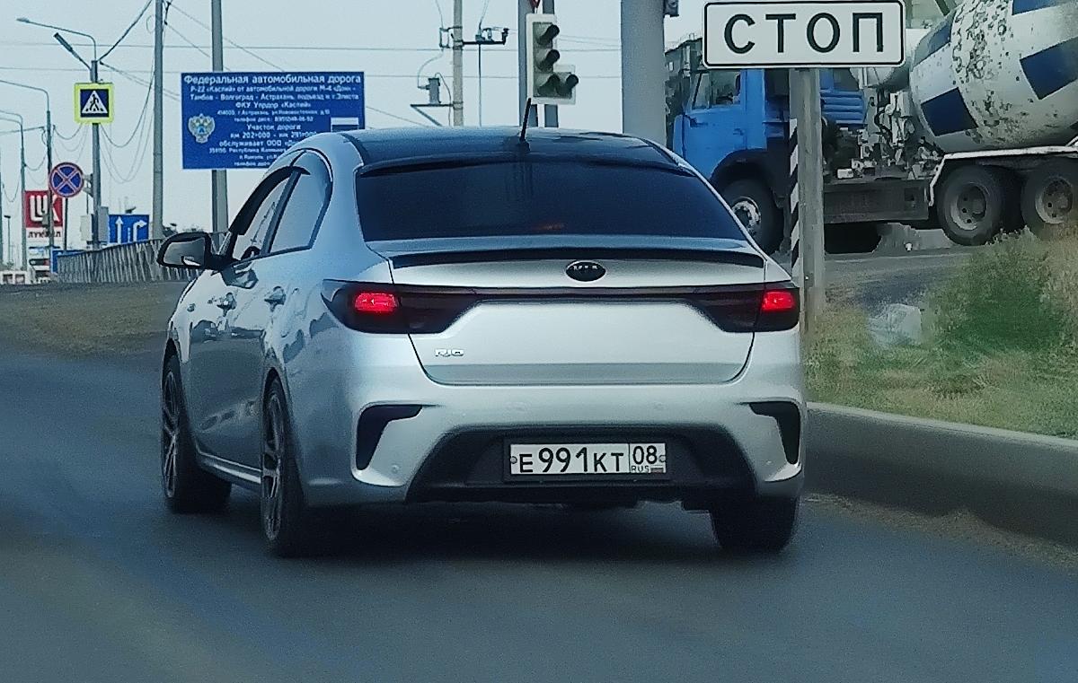 Автомобиль госномер Е991КТ08
