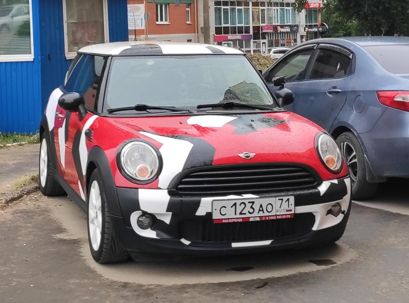 Автомобиль госномер С123АО71