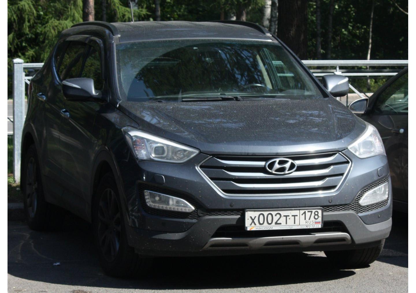 Автомобиль госномер Х002ТТ178