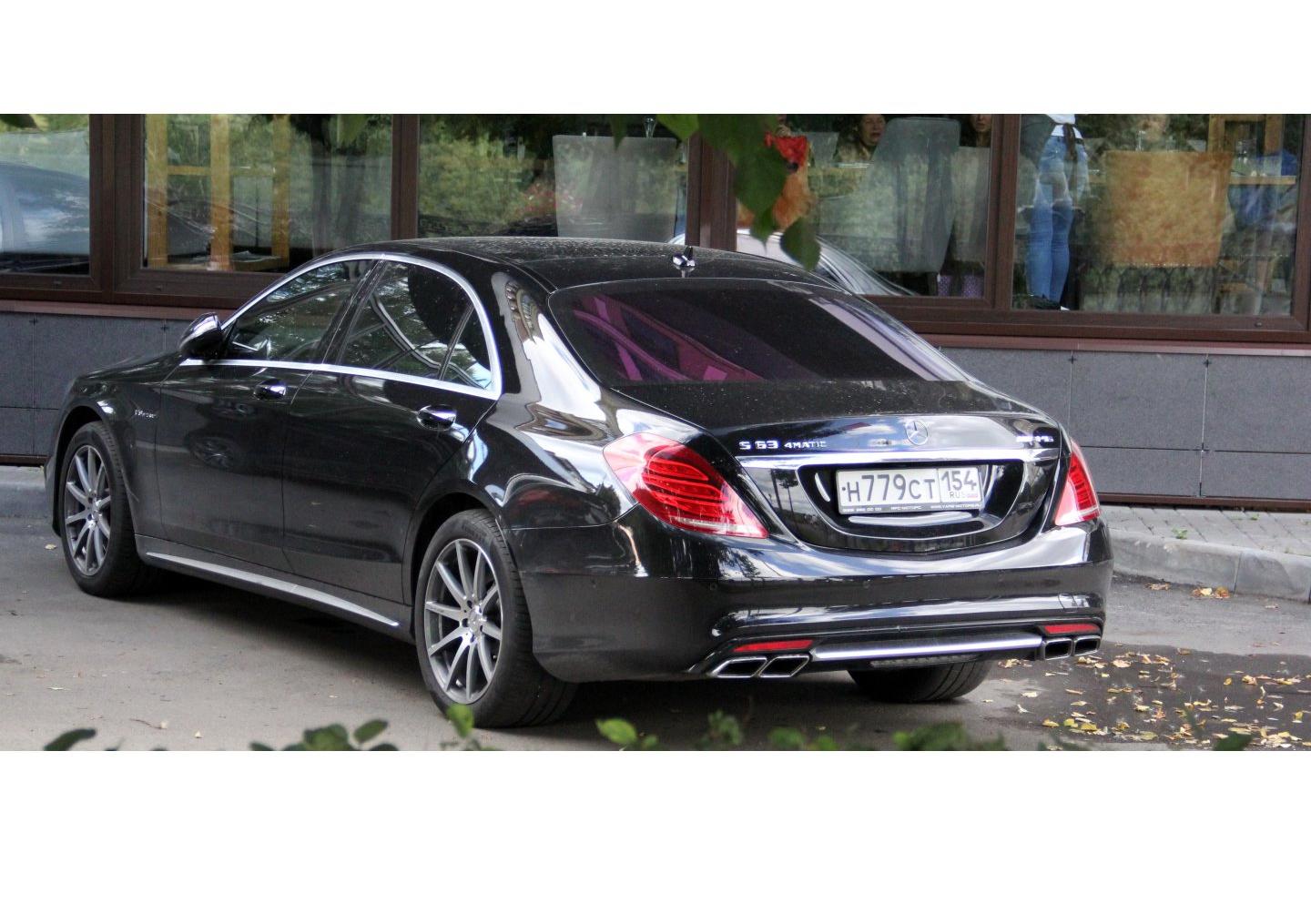 Автомобиль госномер Н779СТ154