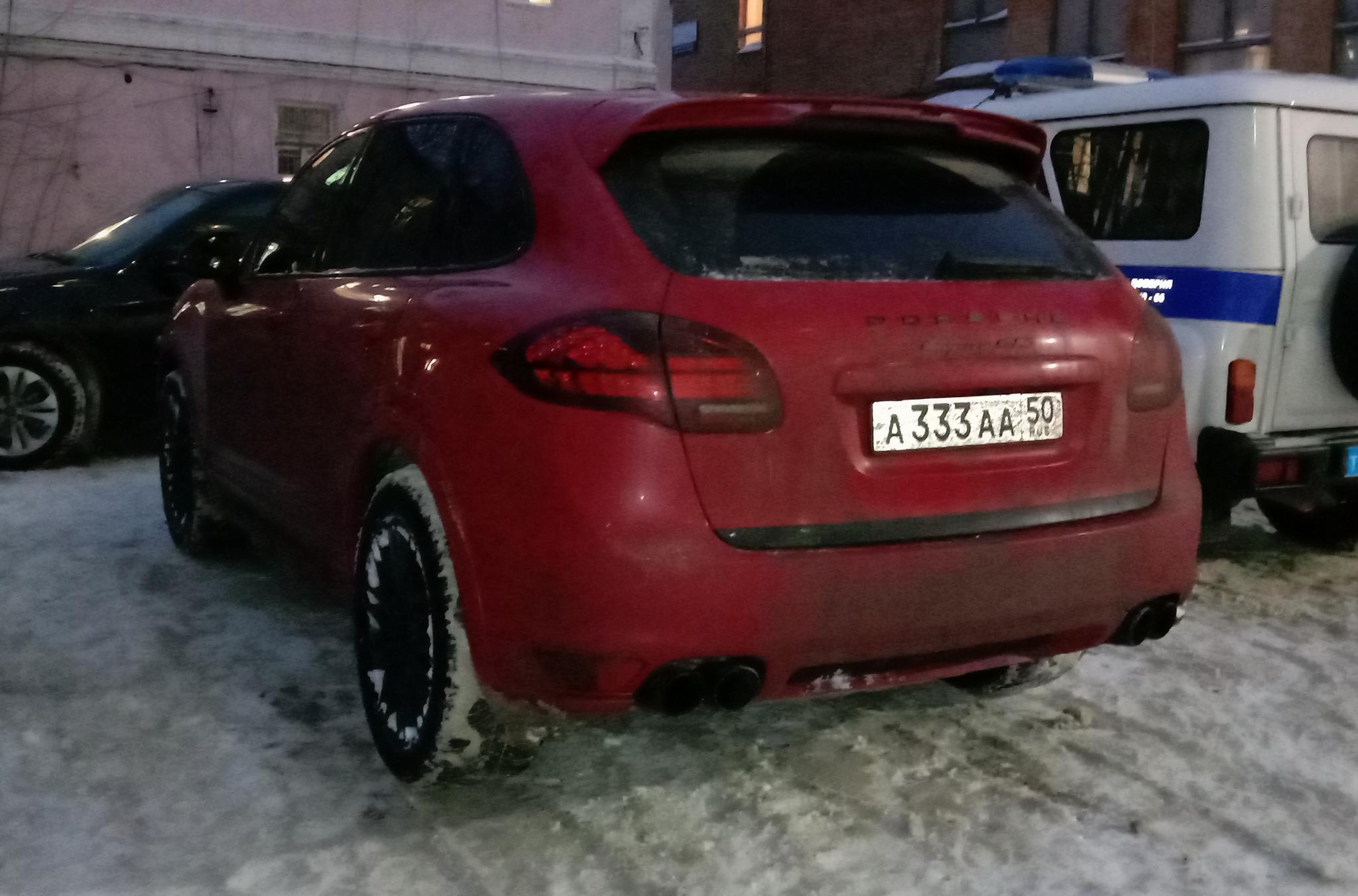 Автомобиль госномер А333АА50