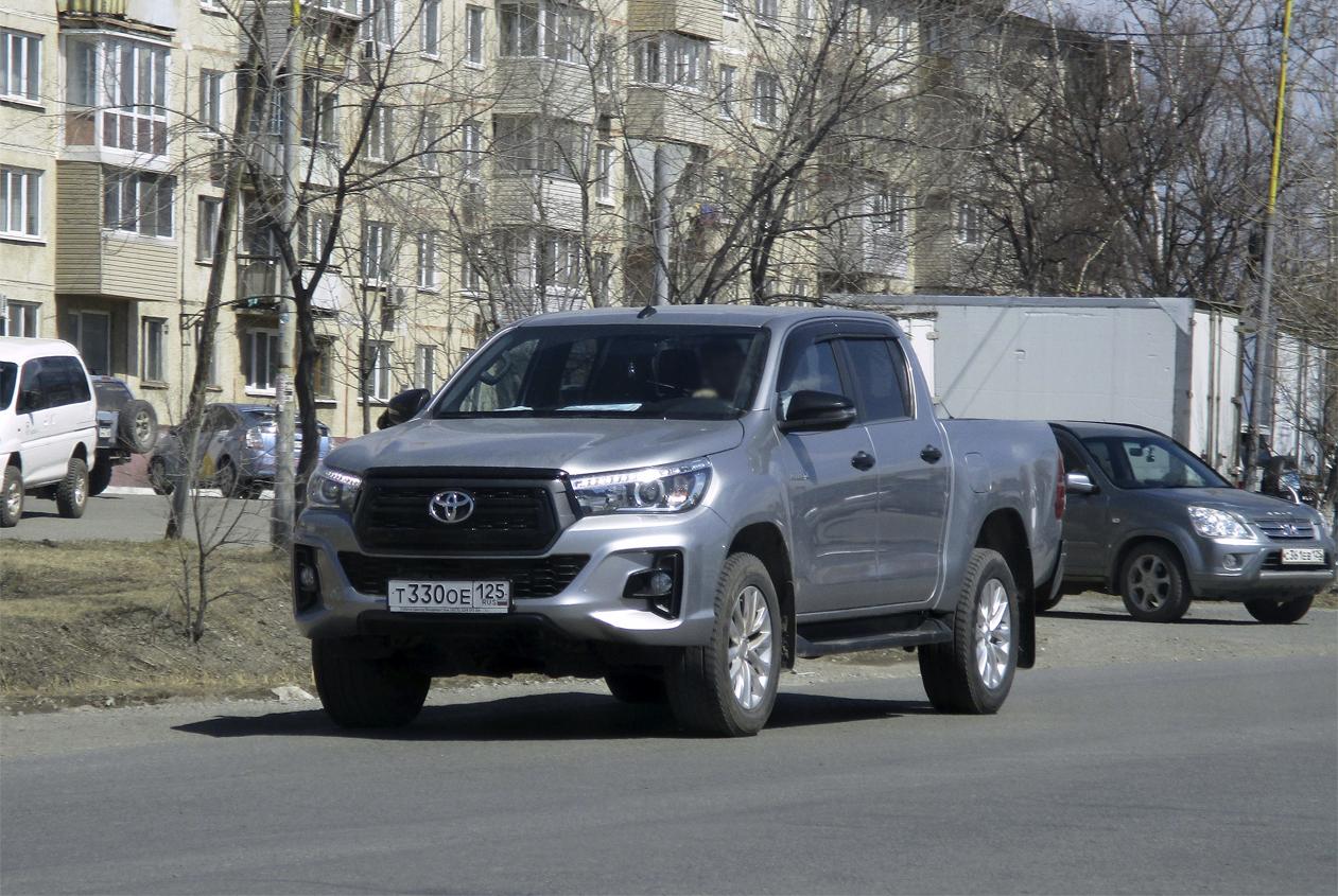 Автомобиль госномер Т330ОЕ125