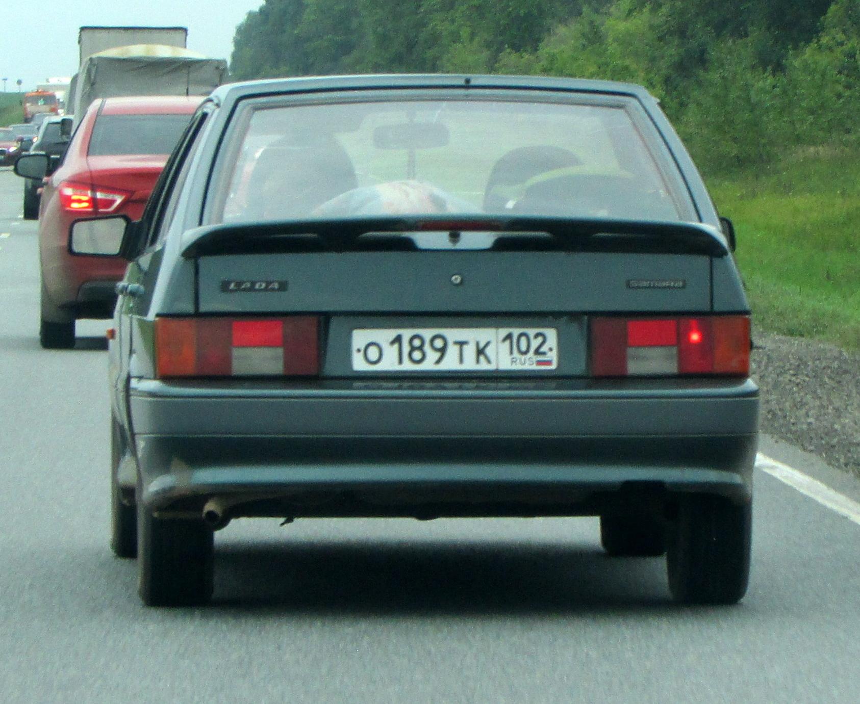 Автомобиль госномер О189ТК102