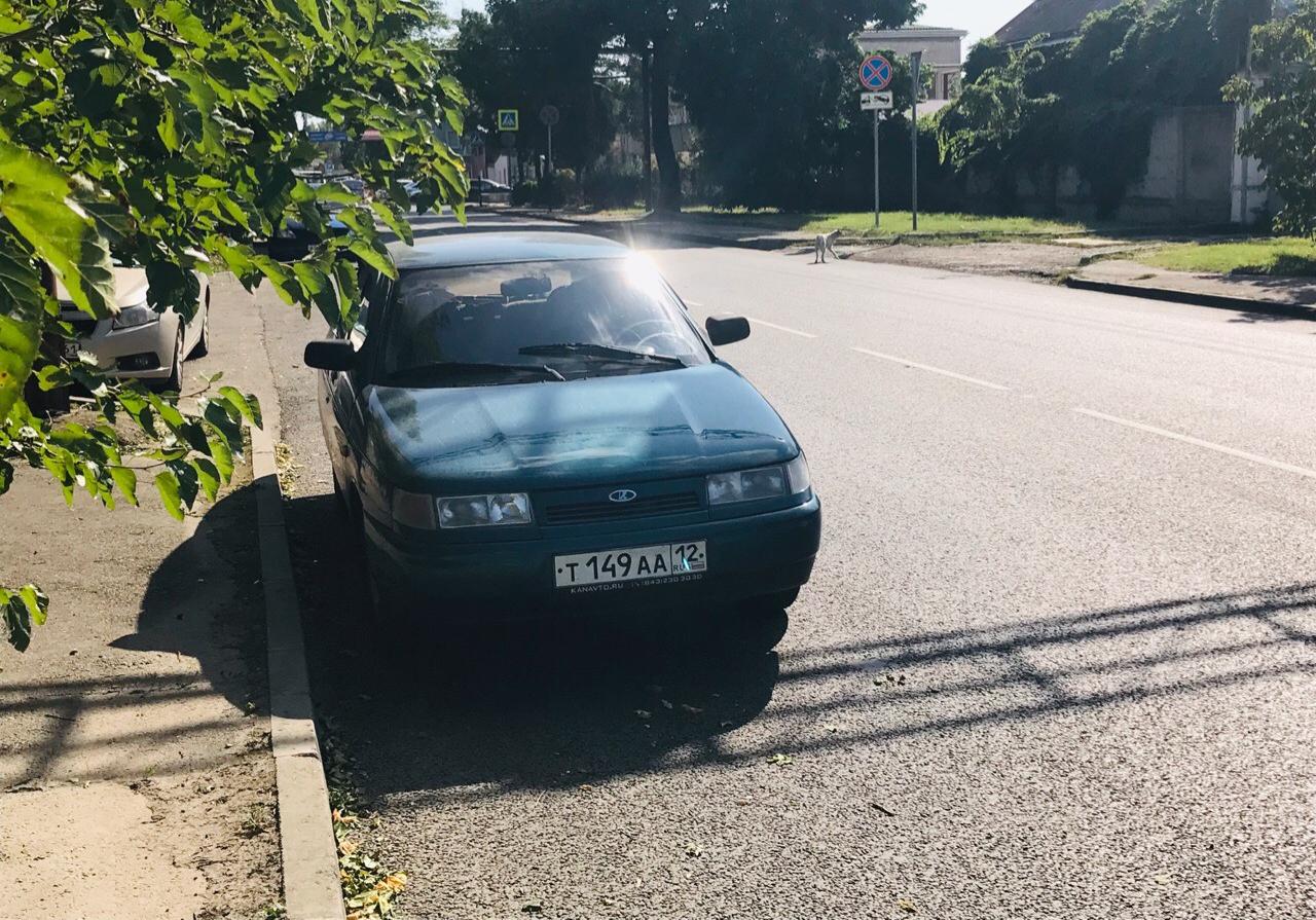 Автомобиль госномер Т149АА12