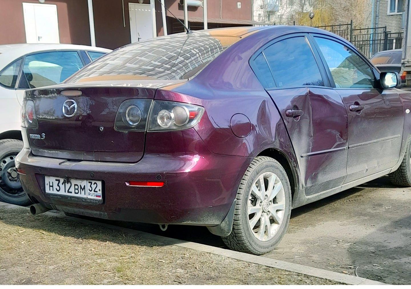 Автомобиль госномер Н312ВМ32