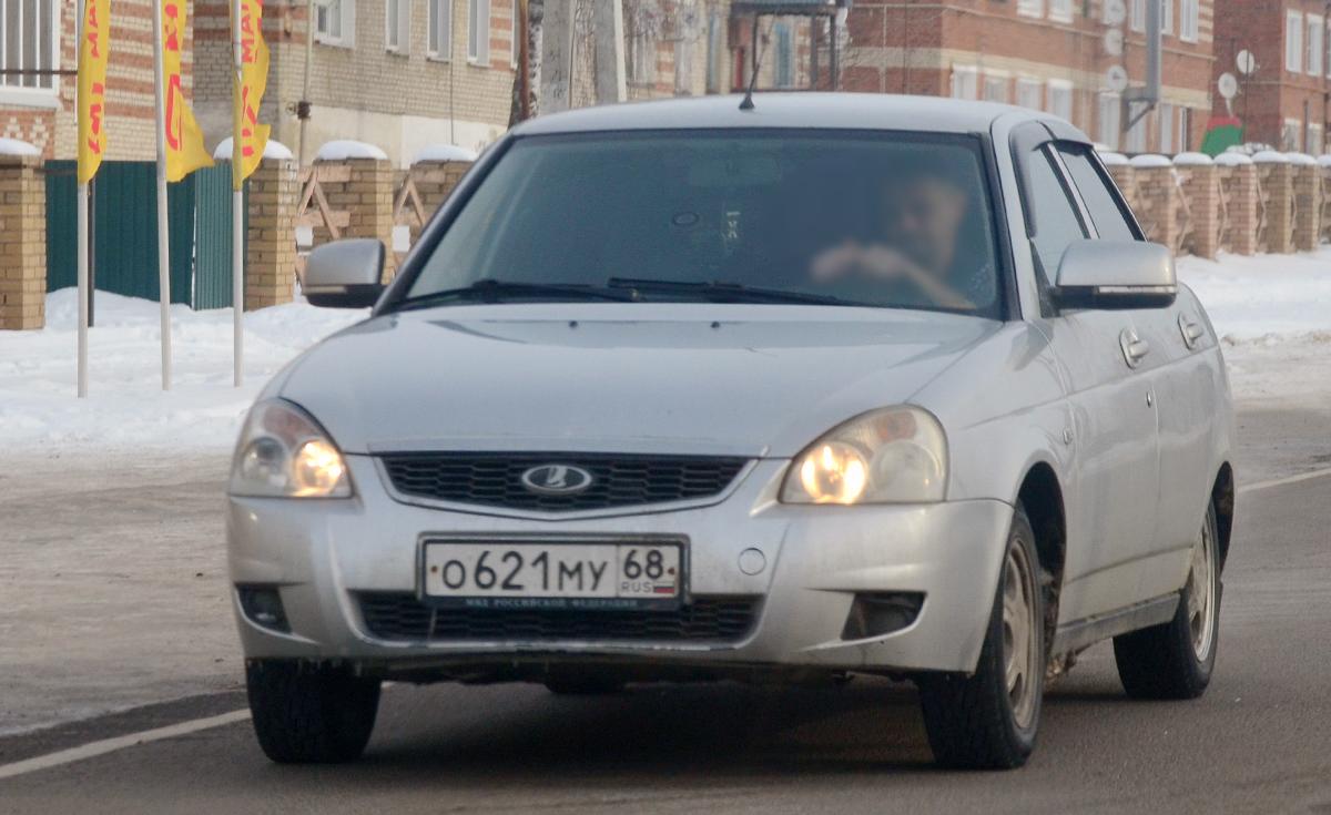 Автомобиль госномер О621МУ68