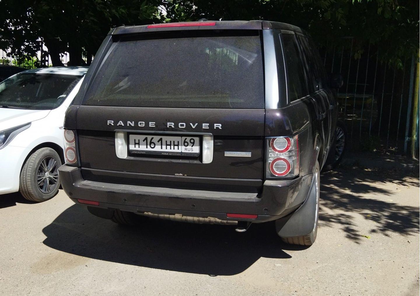 Автомобиль госномер Н161НН69