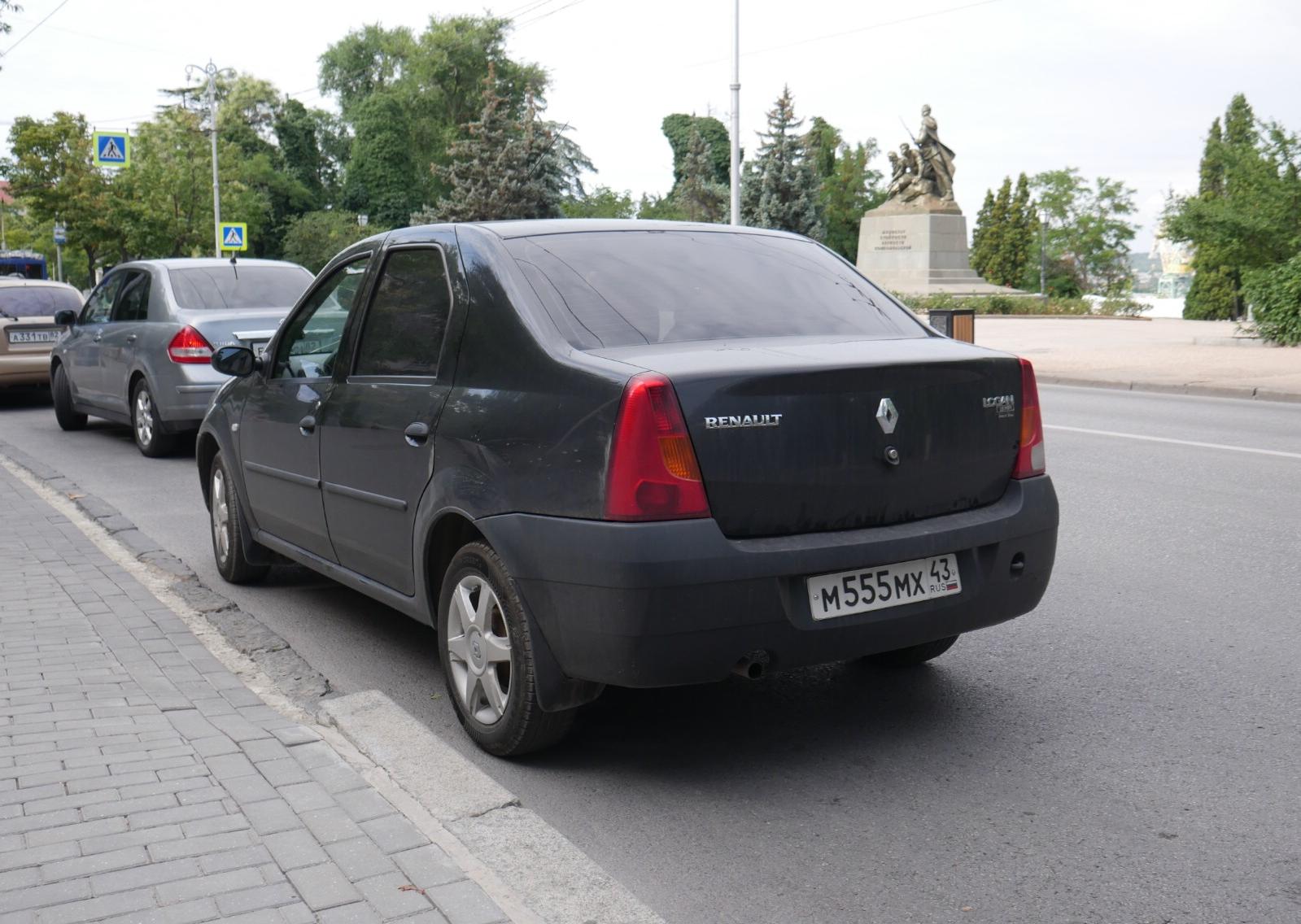 Автомобиль госномер М555МХ43