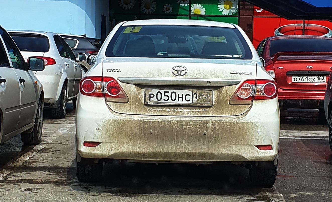 Автомобиль госномер Р050НС163