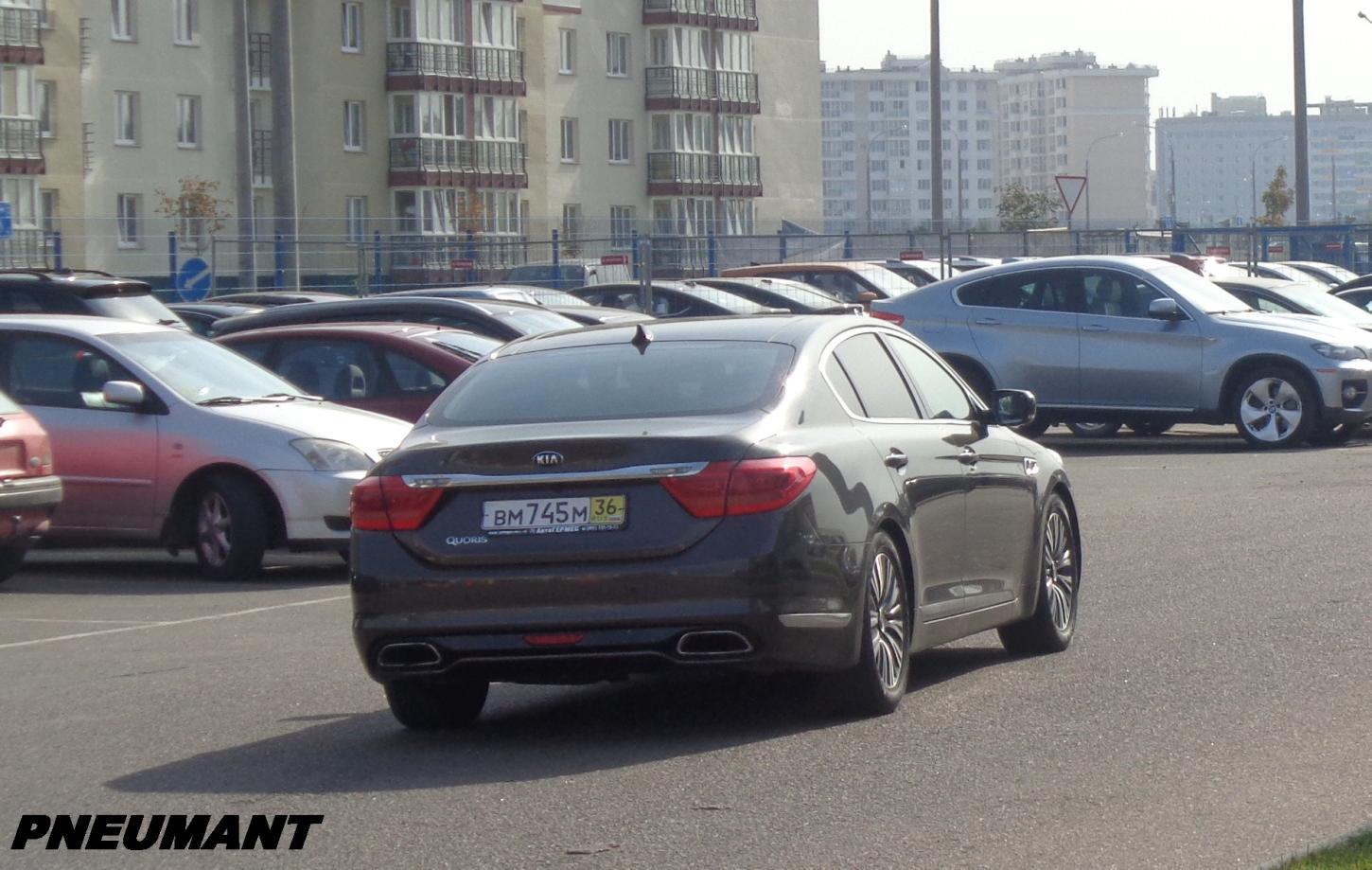 Автомобиль госномер ВМ745М36