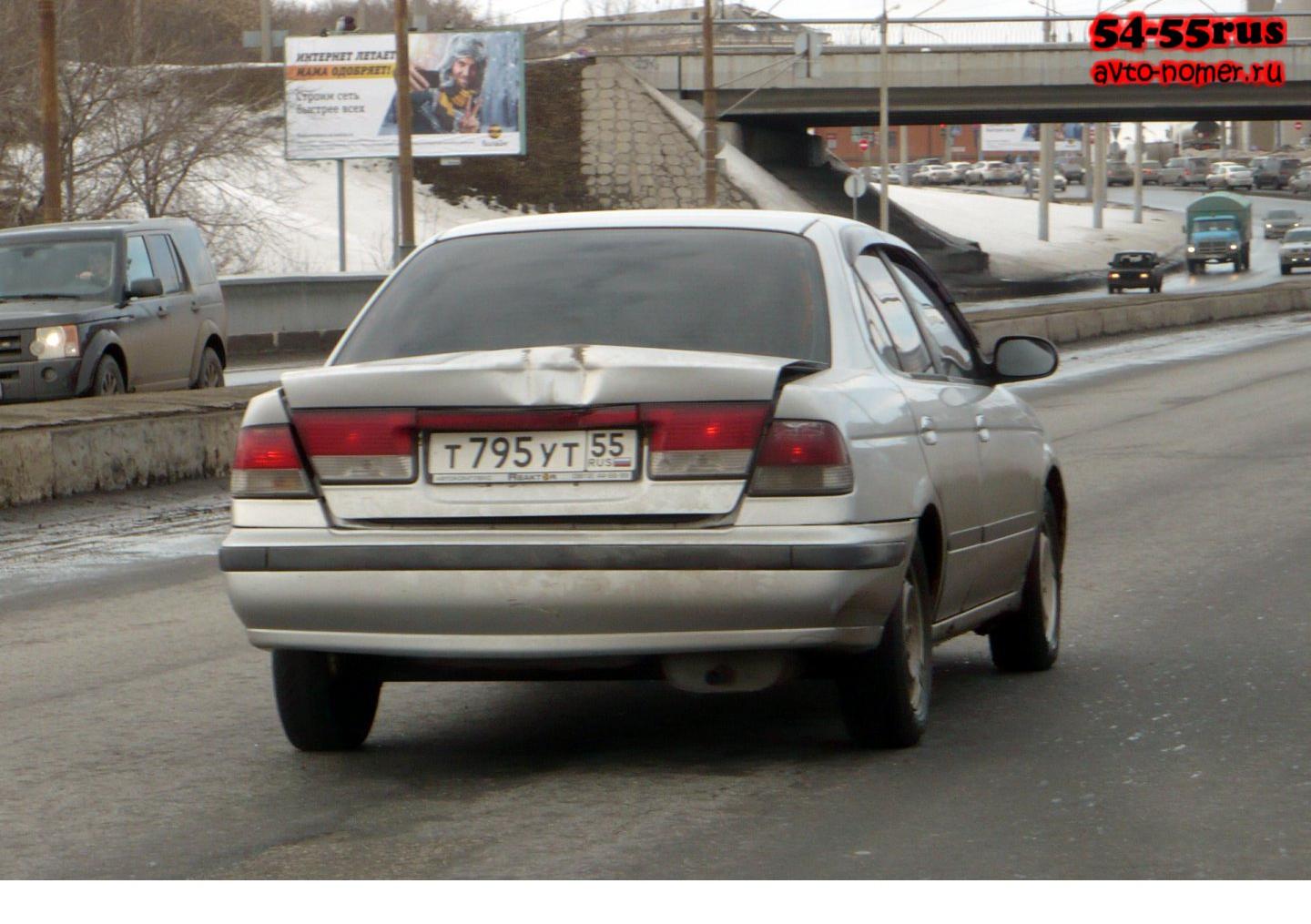 Автомобиль госномер Т795УТ55