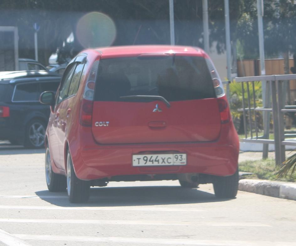 Автомобиль госномер Т944ХС93
