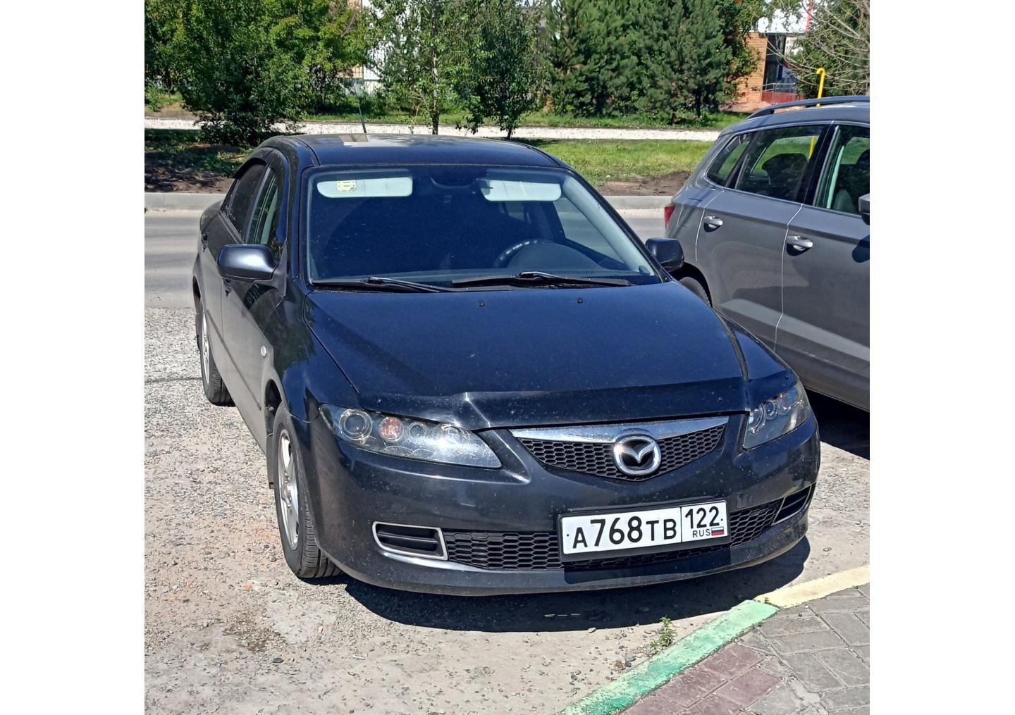 Автомобиль госномер А768ТВ122