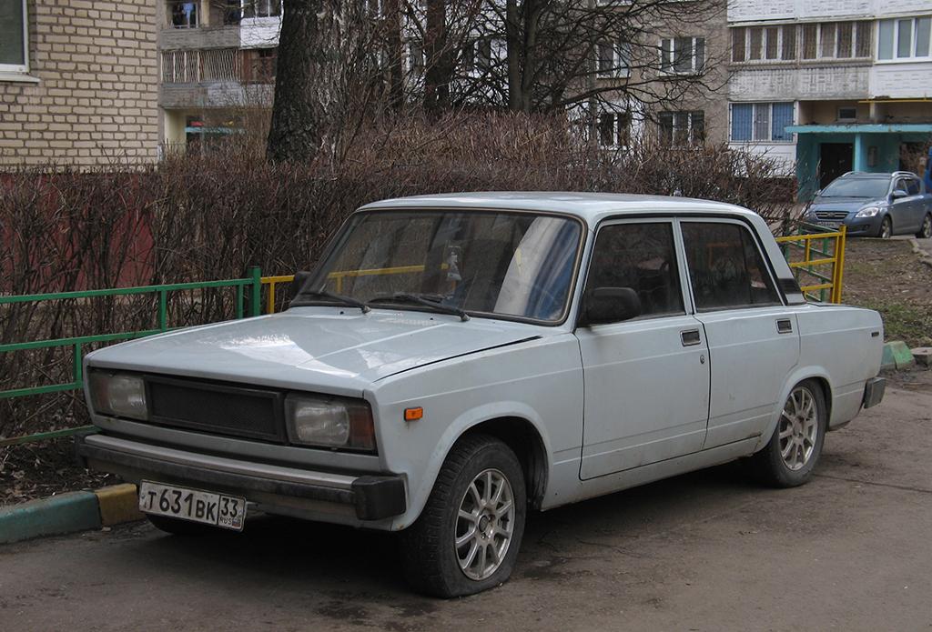 Автомобиль госномер Т631ВК33
