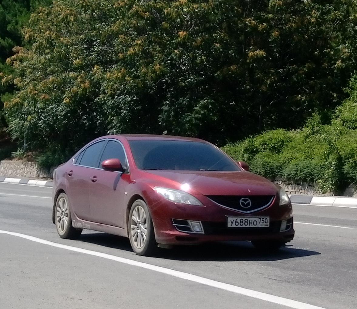 Автомобиль госномер У688НО750