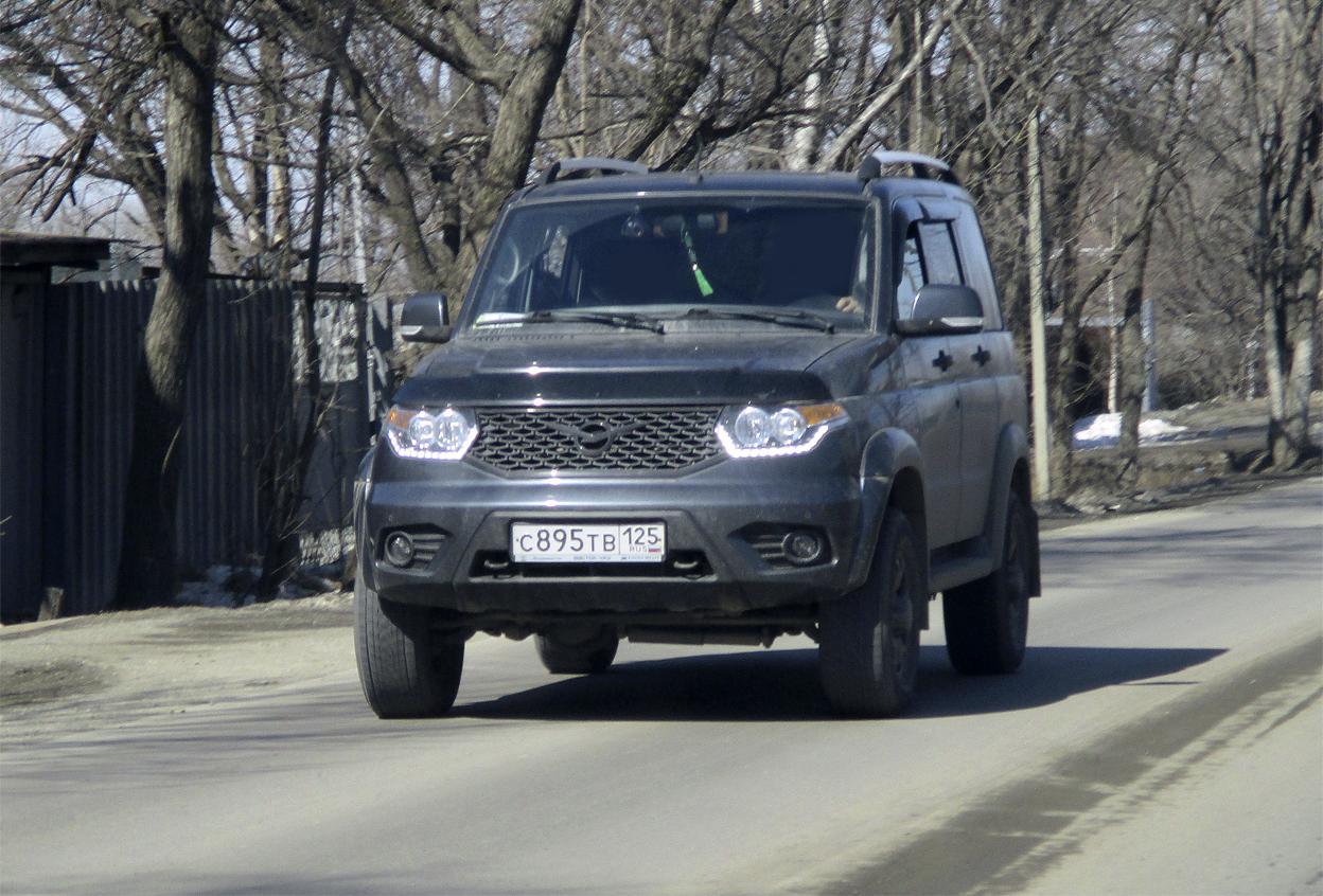 Автомобиль госномер С895ТВ125