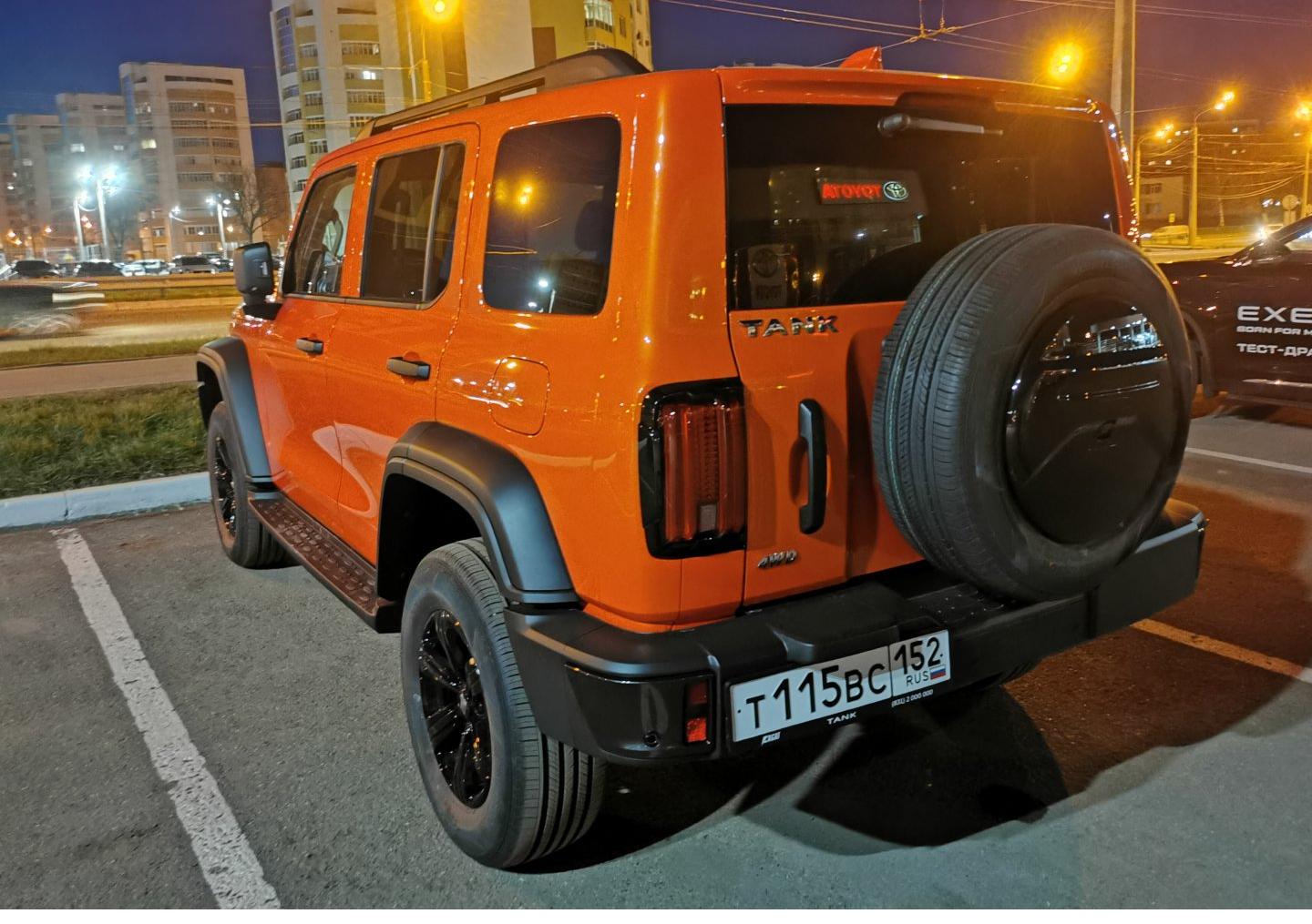 Автомобиль госномер Т115ВС152