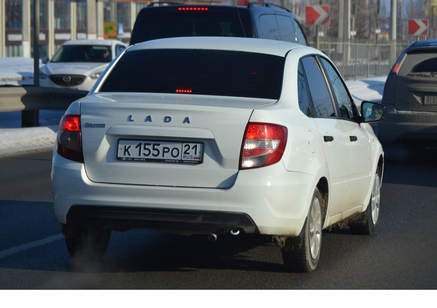 Автомобиль госномер К155РО21