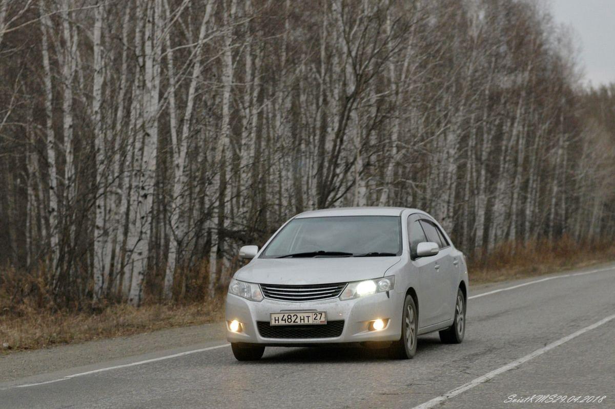 Автомобиль госномер Н482НТ27