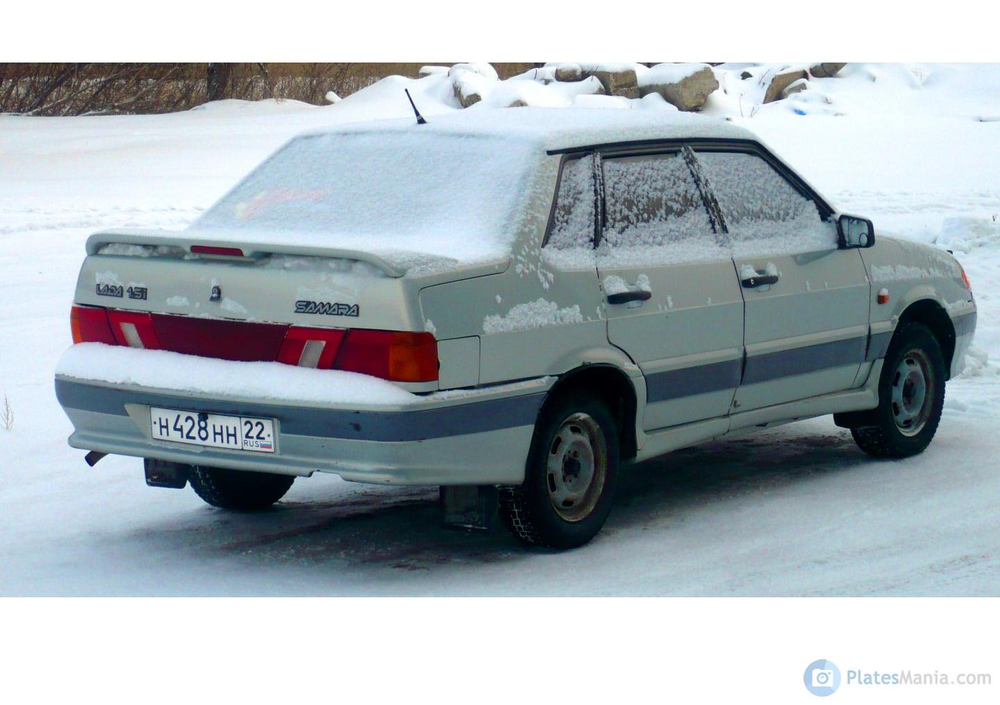 Автомобиль госномер Н428НН22