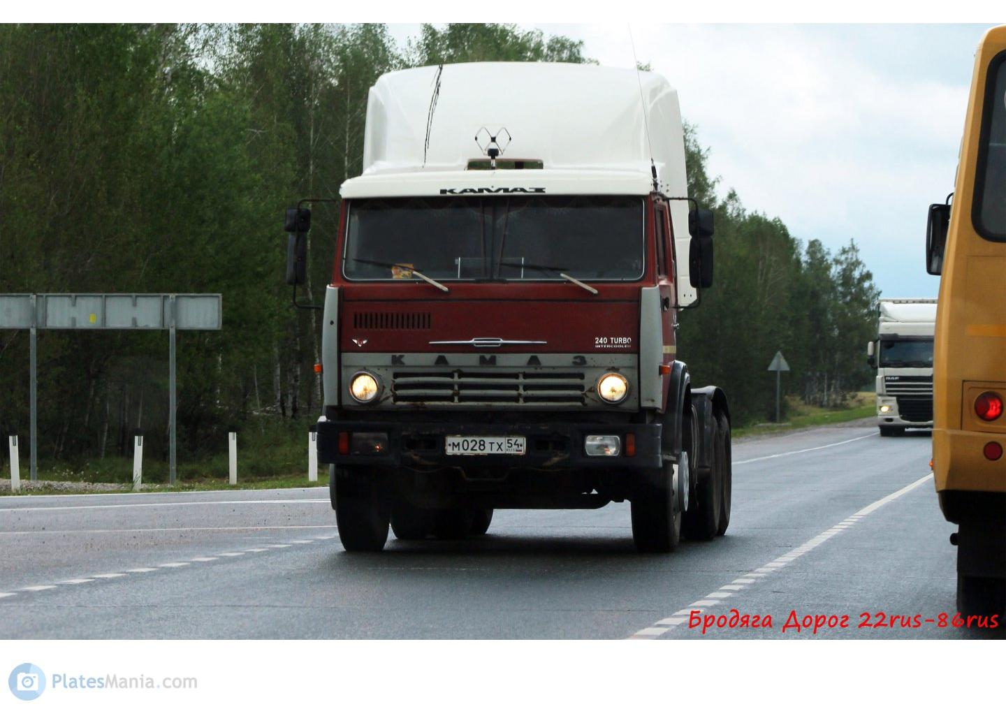 Автомобиль госномер М028ТХ54