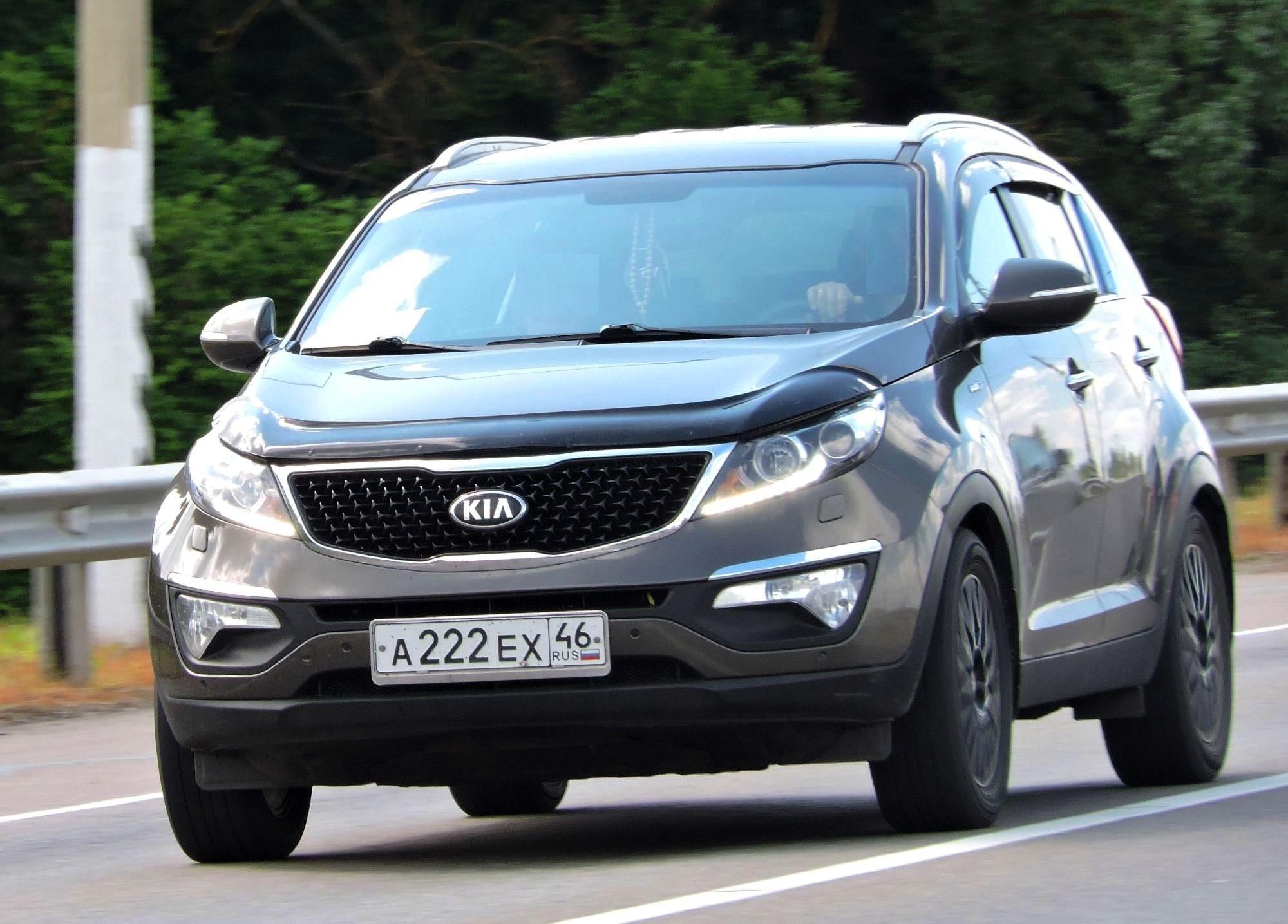 Автомобиль госномер А222ЕХ46