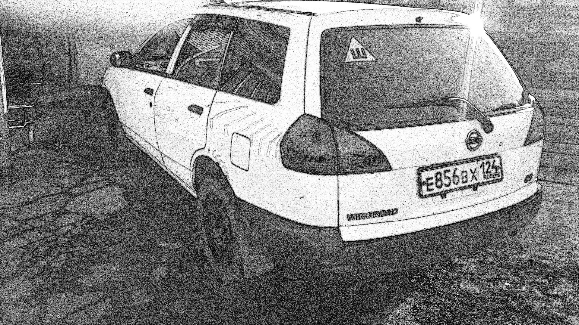 Автомобиль госномер Е856ВХ124