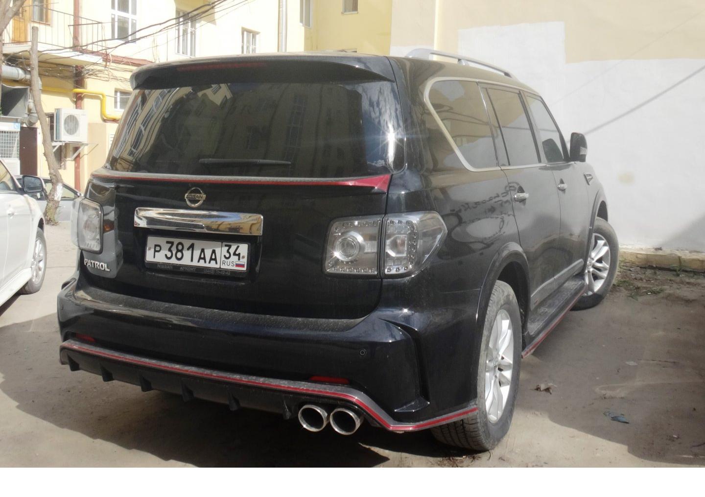 Автомобиль госномер Р381АА34