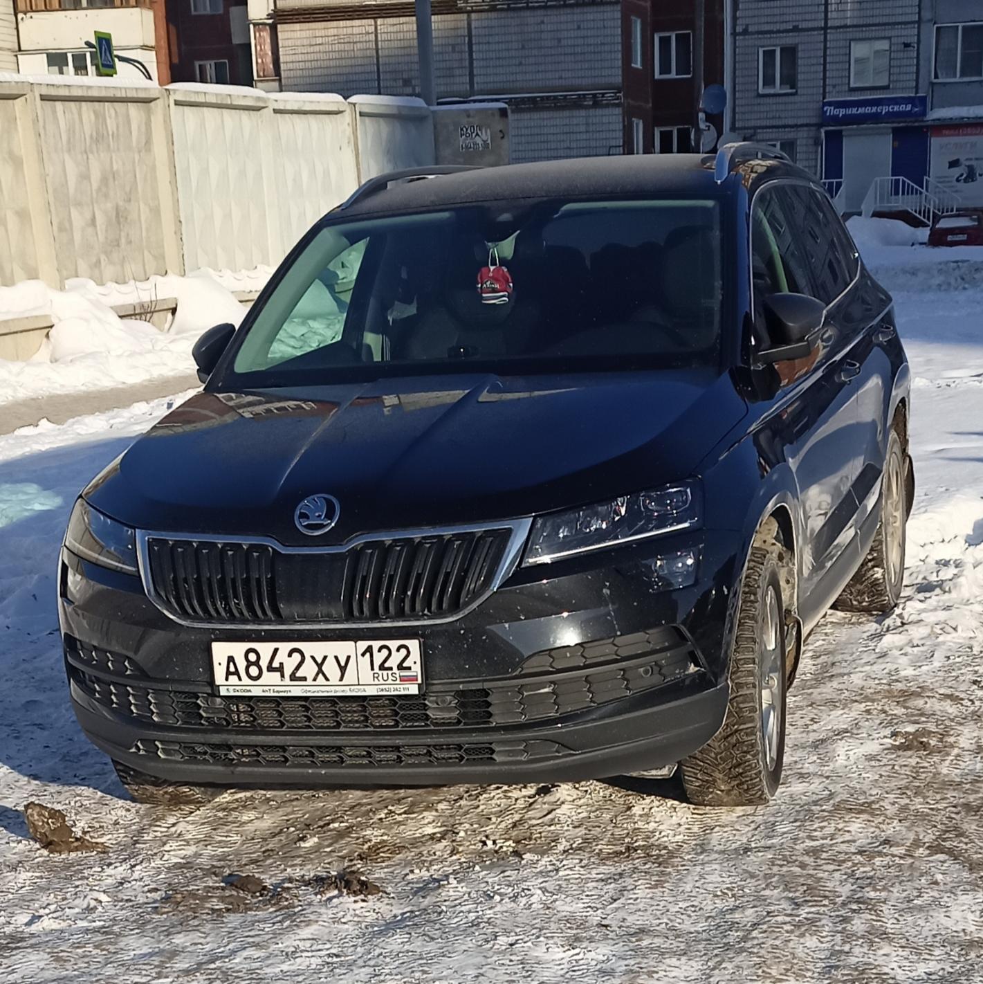Автомобиль госномер А842ХУ122