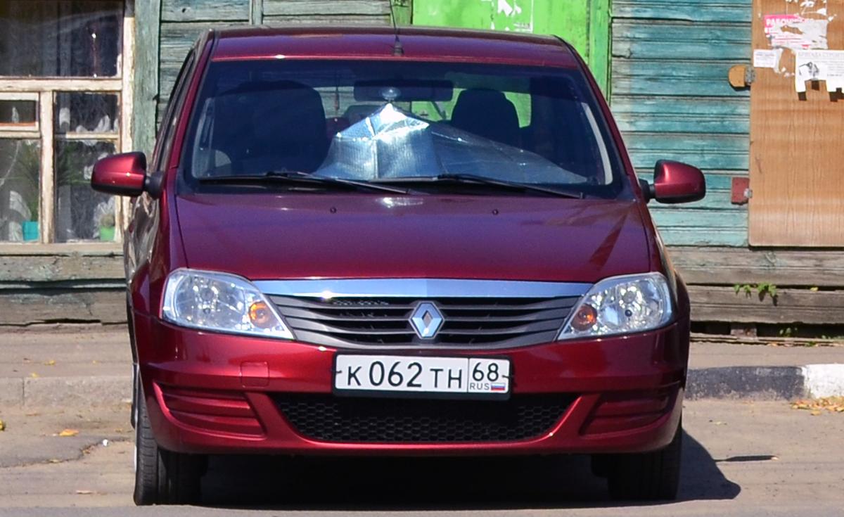 Автомобиль госномер К062ТН68