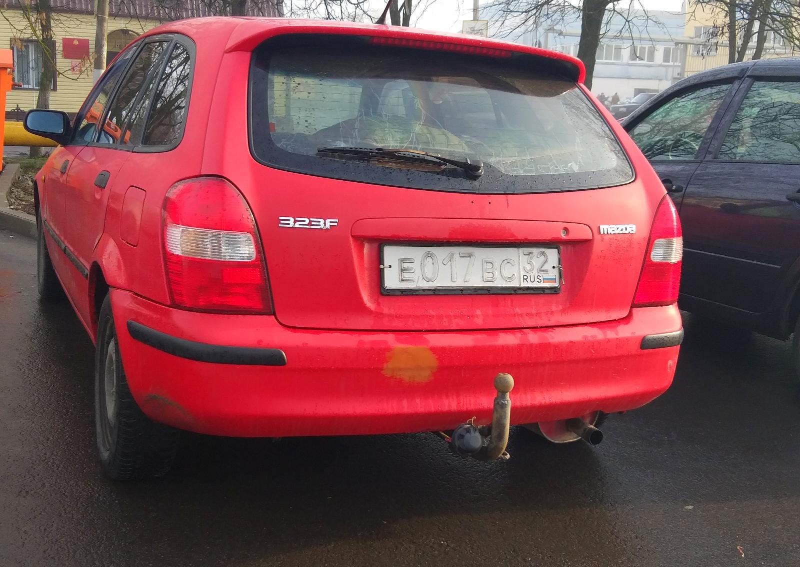 Автомобиль госномер Е017ВС32